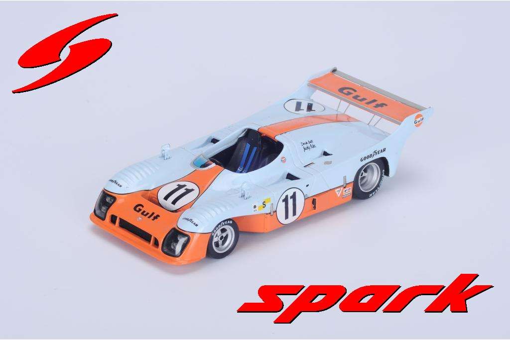 1:43 Spark - Gulf-Mirage GR8 No.11 Winner Le Mans 24H 1975 J. Ickx - D. Bell
