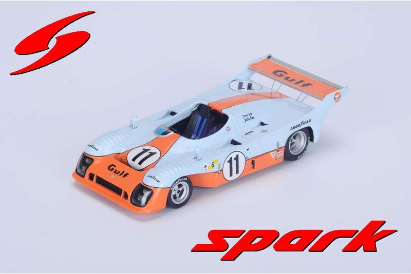 1:43 Spark - Gulf-Mirage GR8 No.11 Winner Le Mans 24H 1975 J. Ickx - D. Bell 1:43 Spark - Gulf-Mirage GR8 No.11 Winner Le Mans 24H 1975 J. Ickx - D. Bell