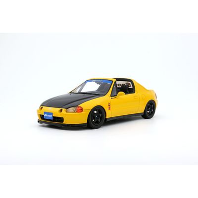 1:18 Otto Mobile - Honda Civic Del Sol Phoenix Yellow 1996 1:18 Otto Mobile - Honda Civic Del Sol Phoenix Yellow 1996