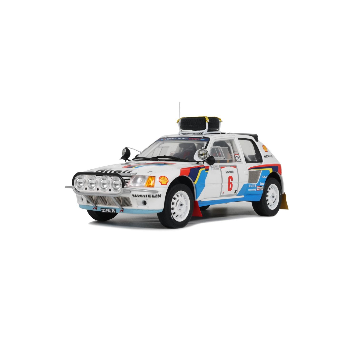 1:18 Otto Mobile - Peugeot 205 T16 Rally Safari 1985 T. Salonen