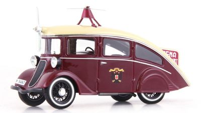 1:43 Autocult - Singer Popular Viena Capellanes 1935 Red 1:43 Autocult - Singer Popular Viena Capellanes 1935 Red