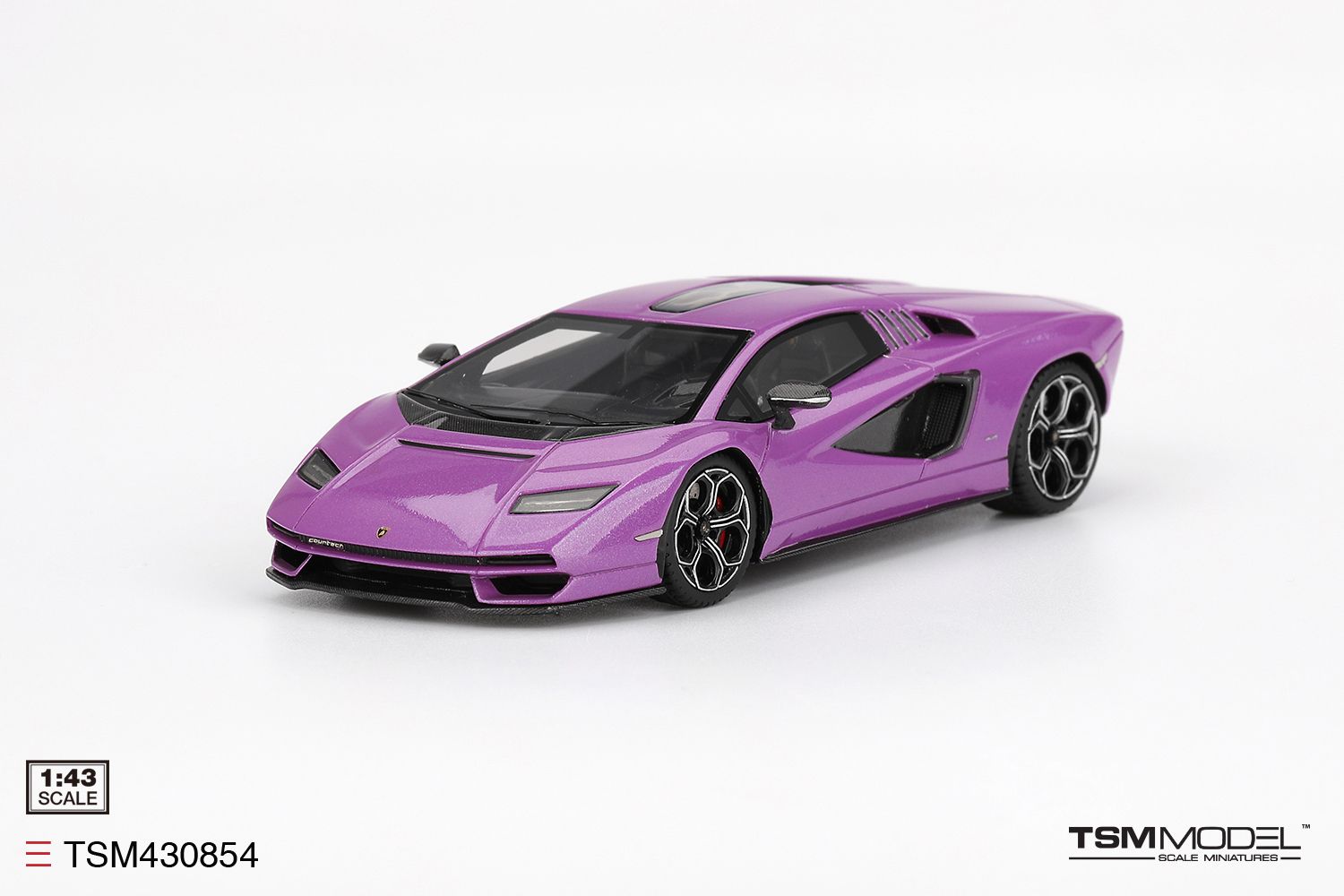 1:43 TSM - 2023 Lamborghini Countach Lpi 800-4 Purple