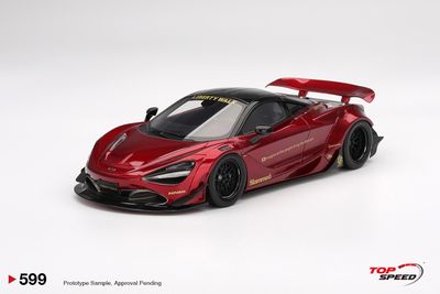 1:18 TSM - 2024 McLaren 720S LB Works Gem red 1:18 TSM - 2024 McLaren 720S LB Works Gem red