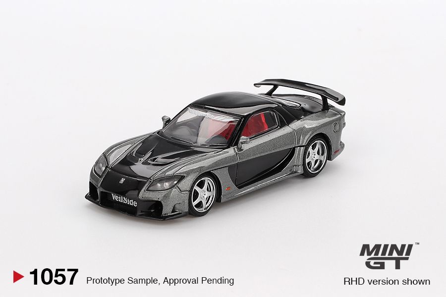 1:64 Mini GT - 2011 Mazda RX-7 (FD3S) Veilside Fortune Grey