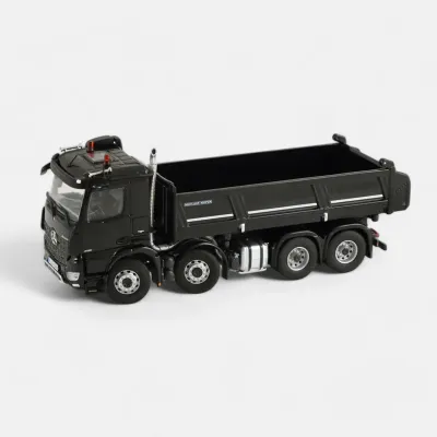 1:50 NZG - Mercedes-Benz Arocs 8x4 Meiller Kipper Black 1:50 NZG - Mercedes-Benz Arocs 8x4 Meiller Kipper Black