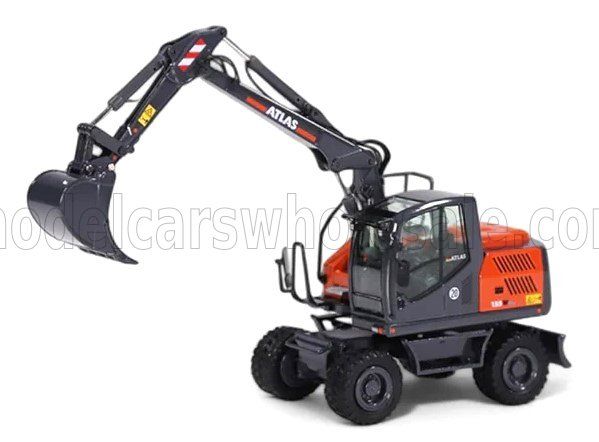1:50 NZG - Kälble 155W Atlas Mobil Bagger Orange