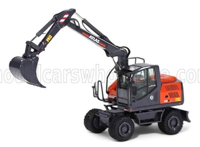 1:50 NZG - Kälble 155W Atlas Mobil Bagger Orange 1:50 NZG - Kälble 155W Atlas Mobil Bagger Orange