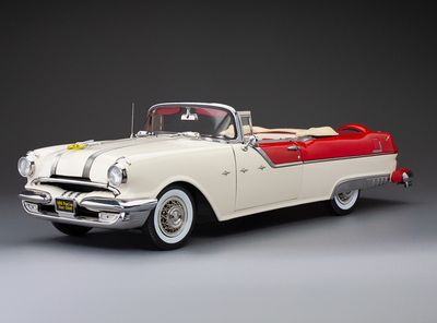 1:18 Sunstar - 1955 Pontiac Star Chief Cabriolet White 1:18 Sunstar - 1955 Pontiac Star Chief Cabriolet White