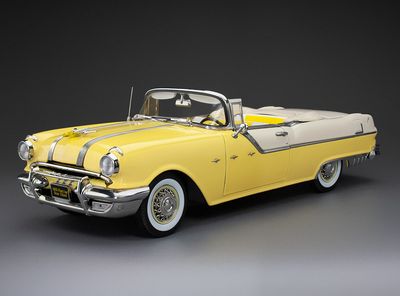 1:18 Sunstar - 1955 Pontiac Star Chief Cabriolet Yellow 1:18 Sunstar - 1955 Pontiac Star Chief Cabriolet Yellow