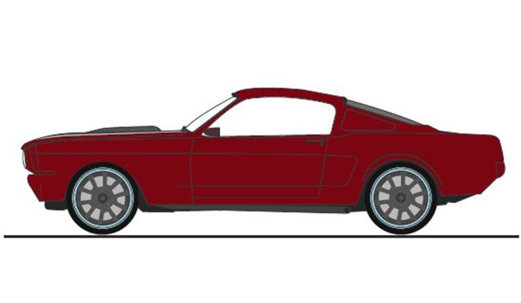 1:18 ACME - 1965 Shelby GT350R Pro Touring 1:18 ACME - 1965 Shelby GT350R Pro Touring