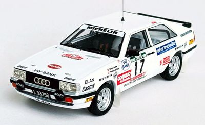 1:43 Trofeu - Audi Quattro #17 Rally Portogallo 1987 G. Fischer - T. Zeltner 1:43 Trofeu - Audi Quattro #17 Rally Portogallo 1987 G. Fischer - T. Zeltner