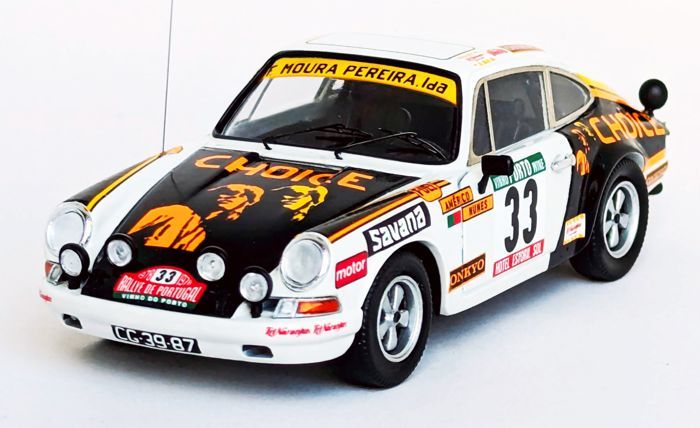 1:43 Trofeu - Porsche 911 S, Rally Portugal, 1978, #33 A. Nunes - M. Amaral
