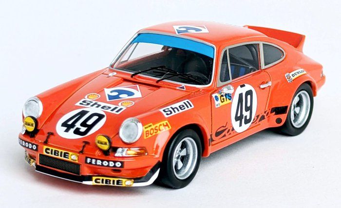 1:43 Trofeu - Porsche 911 Carrera RSR #49 24h le Mans 1973 J. Egreteaud - T.C. Lagniez 1:43 Trofeu - Porsche 911 Carrera RSR #49 24h le Mans 1973 J. Egreteaud - T.C. Lagniez