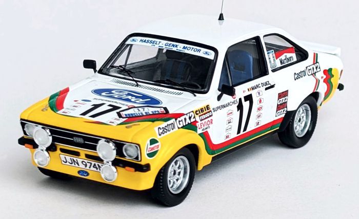 1:43 Trofeu - Ford Escort MkII #17 Boucles De Spa 1979 M. Duez - F. Franssen 1:43 Trofeu - Ford Escort MkII #17 Boucles De Spa 1979 M. Duez - F. Franssen