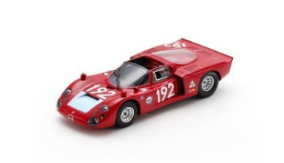 1:43 Spark - Alfa Romeo T33-2 No.192 3rd Targa Florio 1968 L. Bianchi - M. Casoni 1:43 Spark - Alfa Romeo T33-2 No.192 3rd Targa Florio 1968 L. Bianchi - M. Casoni
