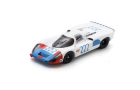 1:43 Spark - Porsche 907 No.222 4th Targa Florio 1968 H. Herrmann - J. Neerpasch