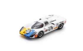 1:43 Spark - Porsche 907 No.276 6th Targa Florio 1969 G. Koch - H-D. Dechent