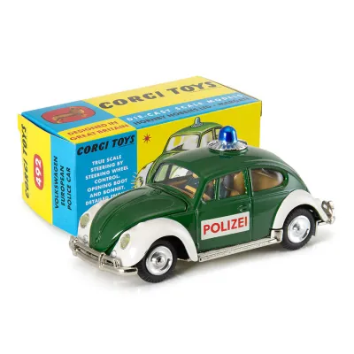 1:44 Corgi Model Club - 492 - Volkswagen European Police Car 1:44 Corgi Model Club - 492 - Volkswagen European Police Car