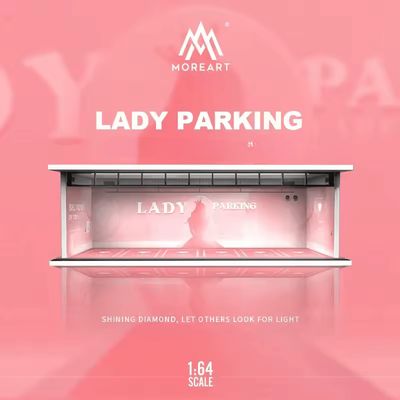 1:64 Black Box Diorama (MoreArt) - Parking Garage Lady *With Light* 1:64 Black Box Diorama (MoreArt) - Parking Garage Lady *With Light*
