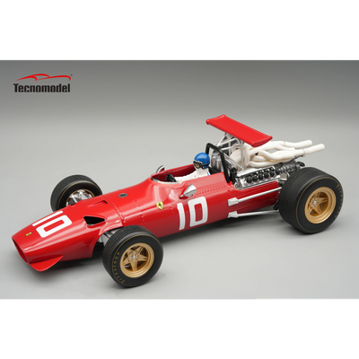 1:18 Tecnomodel - Ferrari F1 312 Scuderia Ferrari #10 Dutch GP 1968 J. Ickx *With Dirver Figure* 1:18 Tecnomodel - Ferrari F1 312 Scuderia Ferrari #10 Dutch GP 1968 J. Ickx *With Dirver Figure*