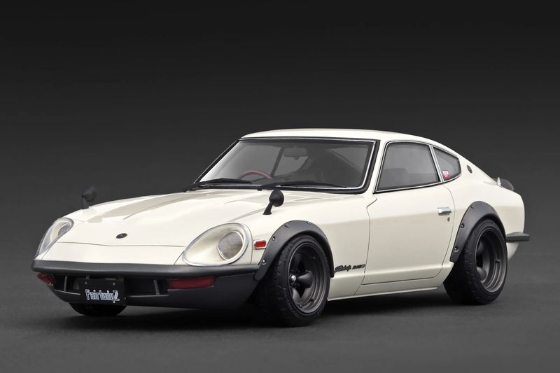 1:18 Ignition - Nissan Fairlady 240ZG (HS30), white 1:18 Ignition - Nissan Fairlady 240ZG (HS30), white