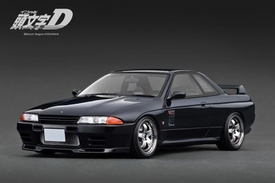 1:18 Ignition - Initial D Nissan Skyline GT-R V-SpecII (BNR32), black 1:18 Ignition - Initial D Nissan Skyline GT-R V-SpecII (BNR32), black
