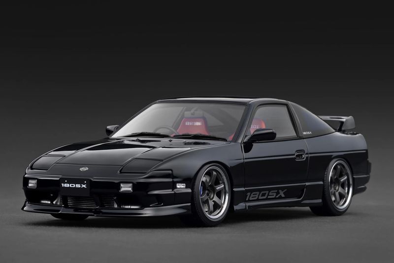 1:18 Ignition - Nissan 180SX TYPE X (RPS13), black 1:18 Ignition - Nissan 180SX TYPE X (RPS13), black