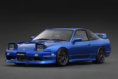 1:18 Ignition - Nissan 180SX TYPE X (RPS13), blue metallic 1:18 Ignition - Nissan 180SX TYPE X (RPS13), blue metallic