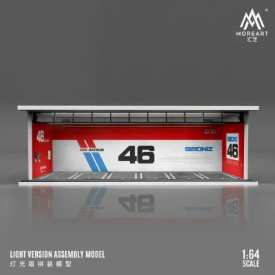 1:64 Black Box Diorama (MoreArt) - Parking Garage BRE *With Light* 1:64 Black Box Diorama (MoreArt) - Parking Garage BRE *With Light*