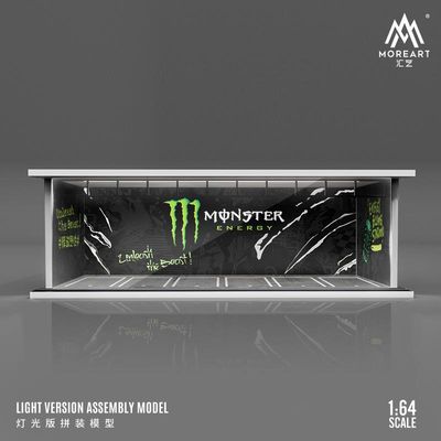 1:64 Black Box Diorama (MoreArt) - Parking Garage Monster *With Light* 1:64 Black Box Diorama (MoreArt) - Parking Garage Monster *With Light*