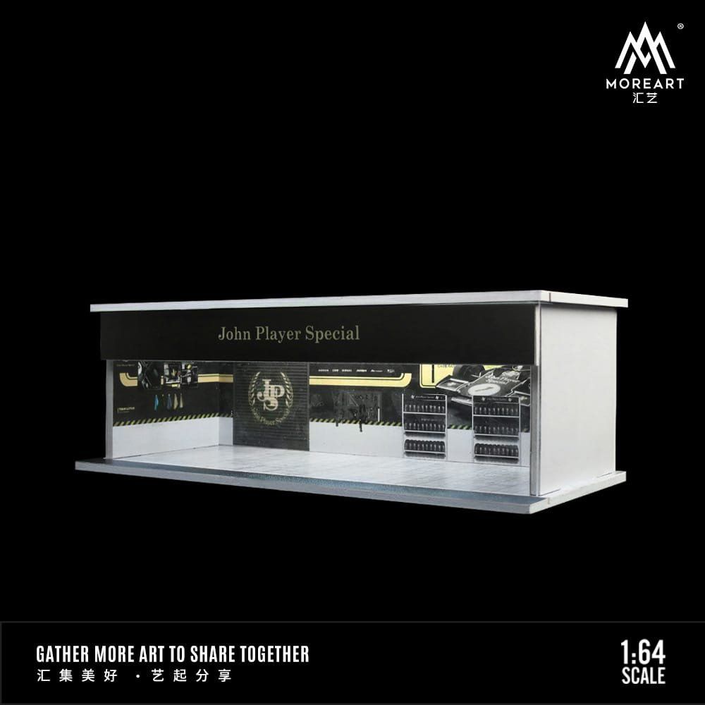 1:64 Black Box Diorama (MoreArt) - Parking Garage JPS *With Light*