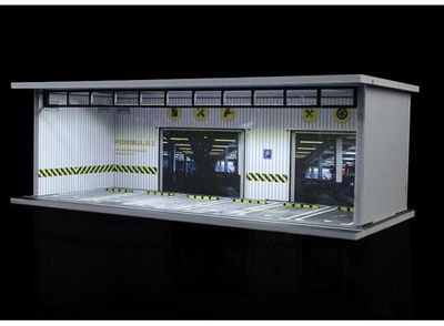 1:64 Black Box Diorama (MoreArt) - Parking Garage Parking Lot *With Light* 1:64 Black Box Diorama (MoreArt) - Parking Garage Parking Lot *With Light*
