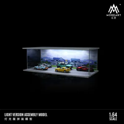 1:64 Black Box Diorama (MoreArt) - Diorama Rural Scene *With Light* *Without Cars* 1:64 Black Box Diorama (MoreArt) - Diorama Rural Scene *With Light* *Without Cars*