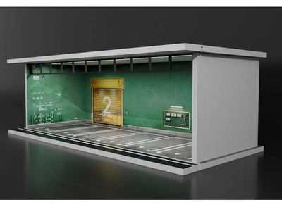 1:64 Black Box Diorama (MoreArt) - Parking Garage Parking Lot *With Light* 1:64 Black Box Diorama (MoreArt) - Parking Garage Parking Lot *With Light*