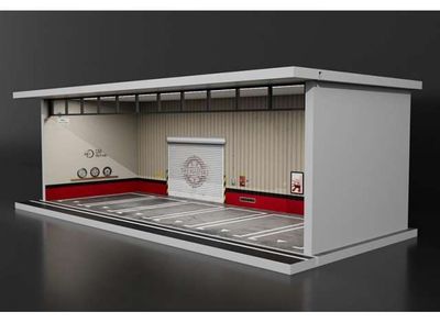 1:64 Black Box Diorama (MoreArt) - Parking Garage Parking Lot *With Light* 1:64 Black Box Diorama (MoreArt) - Parking Garage Parking Lot *With Light*