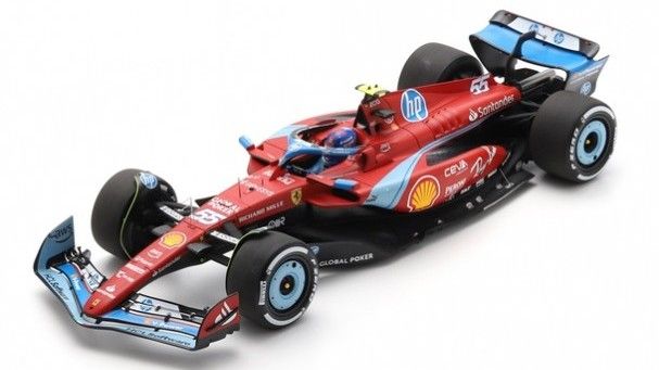 1:18 Looksmart - Ferrari SF-24 Miami GP 2024 – Carlos Sainz 5th Place