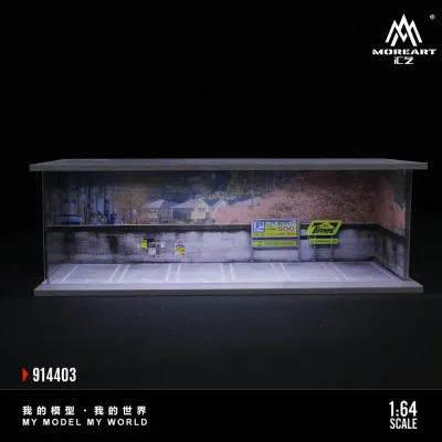 1:64 Black Box Diorama (MoreArt) - Diorama Carpark *With Light* 1:64 Black Box Diorama (MoreArt) - Diorama Carpark *With Light*