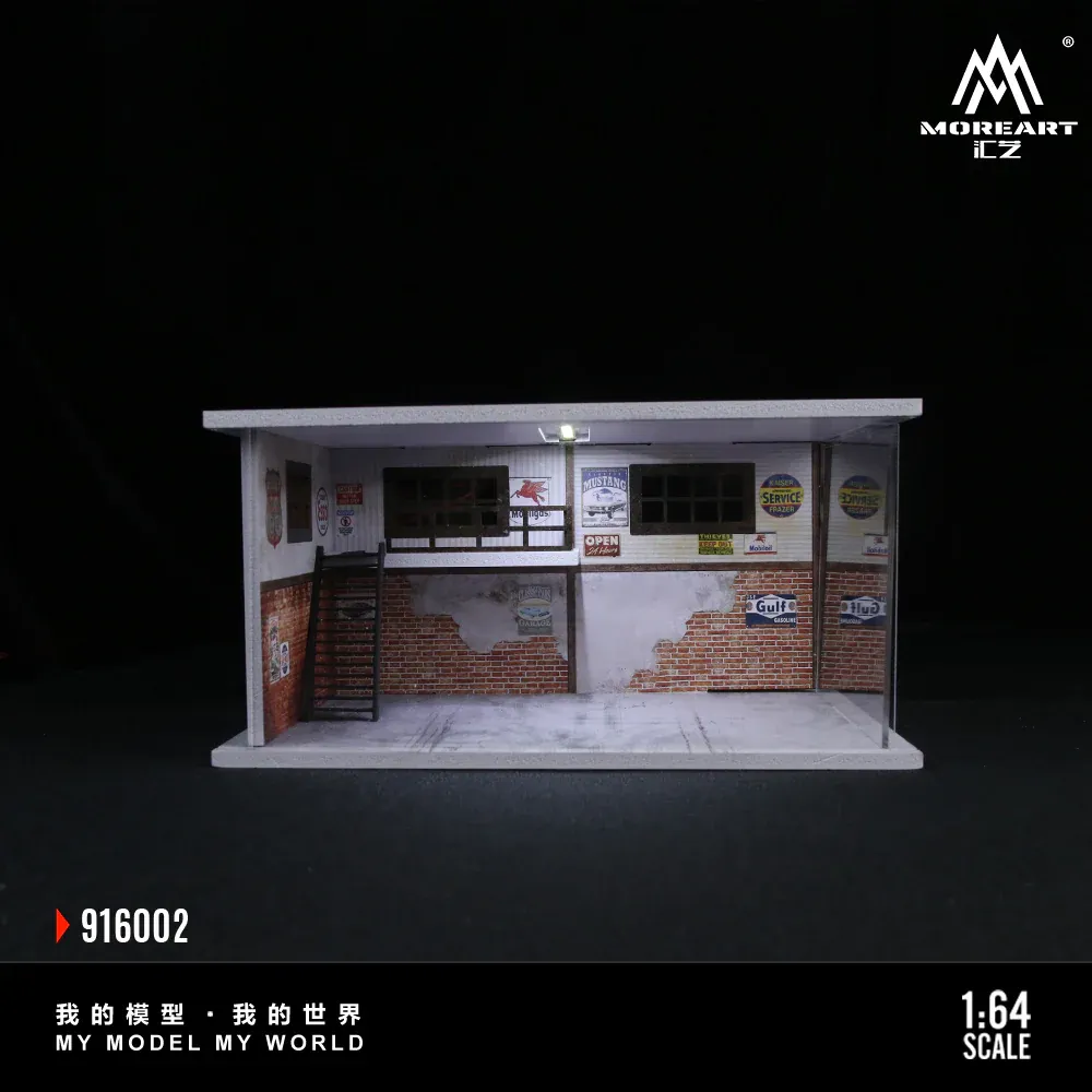1:64 Black Box Diorama (MoreArt) - Diorama Workshop *With Light*