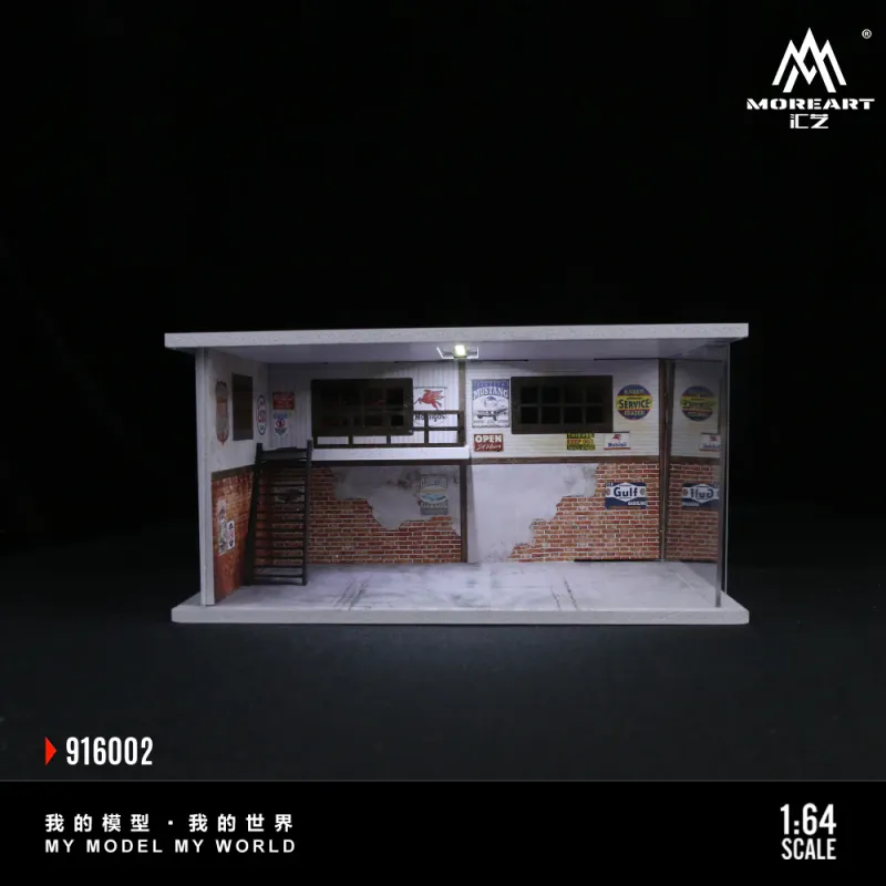 1:64 Black Box Diorama (MoreArt) - Diorama Workshop *With Light* 1:64 Black Box Diorama (MoreArt) - Diorama Workshop *With Light*