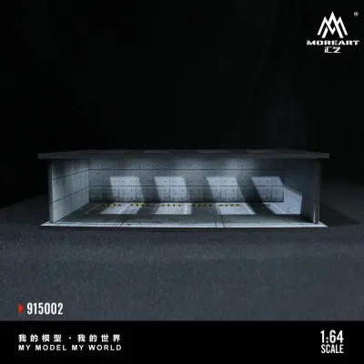 1:64 Black Box Diorama (MoreArt) - Diorama Parking lot *With Light* *Without Cars* 1:64 Black Box Diorama (MoreArt) - Diorama Parking lot *With Light* *Without Cars*