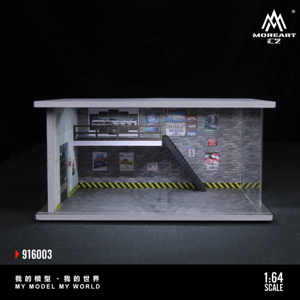 1:64 Black Box Diorama (MoreArt) - Diorama Workshop *With Light*