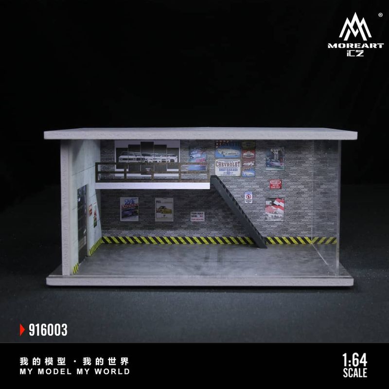 1:64 Black Box Diorama (MoreArt) - Diorama Workshop *With Light* 1:64 Black Box Diorama (MoreArt) - Diorama Workshop *With Light*