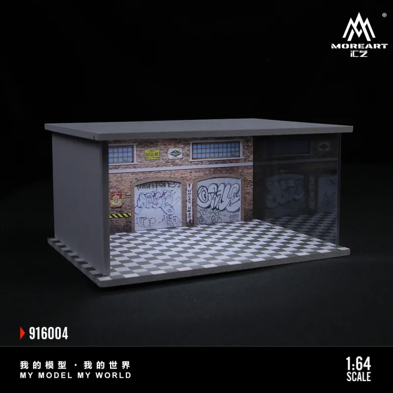 1:64 Black Box Diorama (MoreArt) - Diorama Workshop *With Light* 1:64 Black Box Diorama (MoreArt) - Diorama Workshop *With Light*