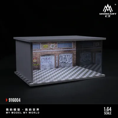 1:64 Black Box Diorama (MoreArt) - Diorama Workshop *With Light* 1:64 Black Box Diorama (MoreArt) - Diorama Workshop *With Light*