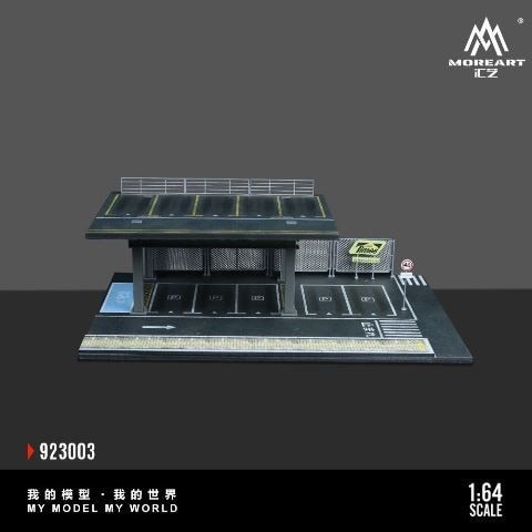 1:64 Black Box Diorama (MoreArt) - Diorama Building Scene