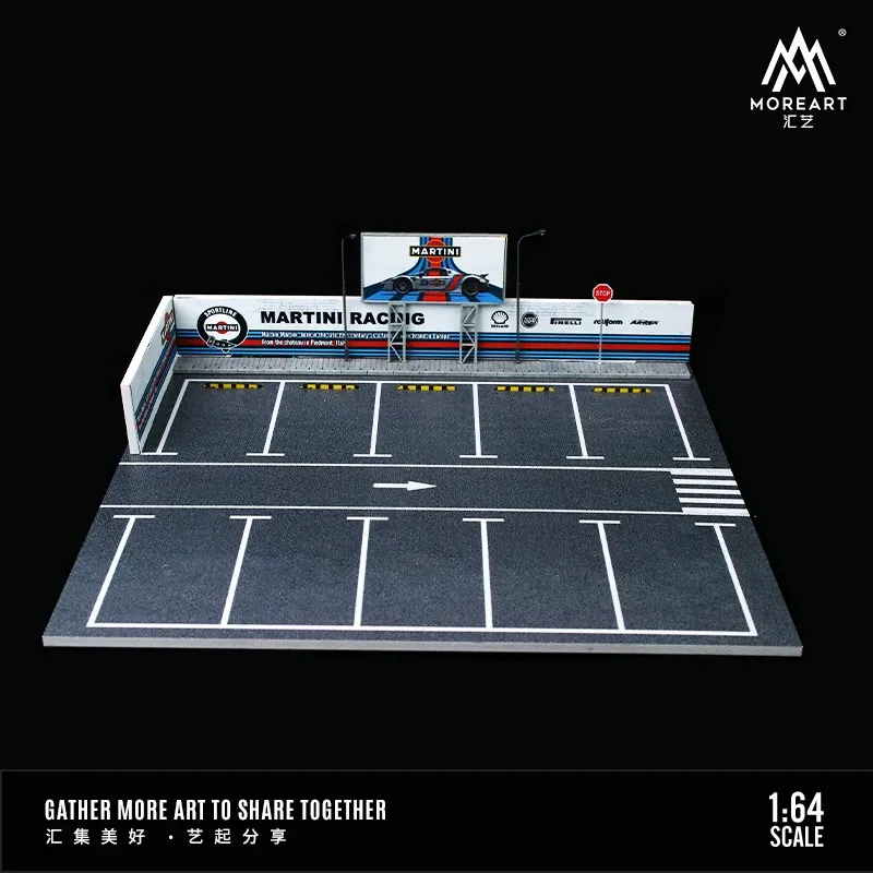 1:64 Black Box Diorama (MoreArt) - Diorama Martini Parking Lot 1:64 Black Box Diorama (MoreArt) - Diorama Martini Parking Lot