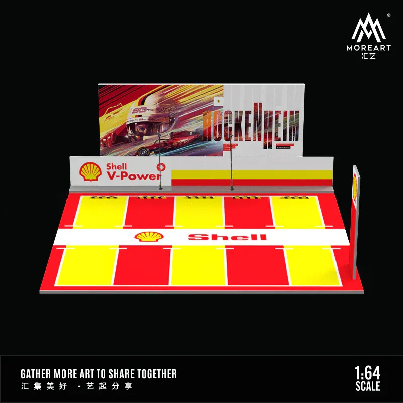 1:64 Black Box Diorama (MoreArt) - Diorama Shell Parking Lot 1:64 Black Box Diorama (MoreArt) - Diorama Shell Parking Lot