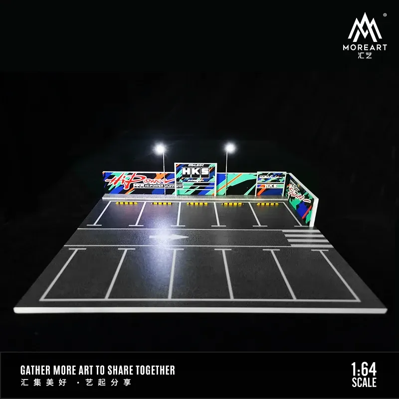 1:64 Black Box Diorama (MoreArt) - Diorama HKS Parking Lot 1:64 Black Box Diorama (MoreArt) - Diorama HKS Parking Lot