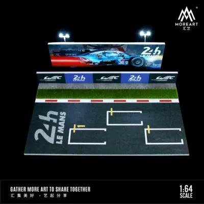 1:64 Black Box Diorama (MoreArt) - Diorama Lemans 24h