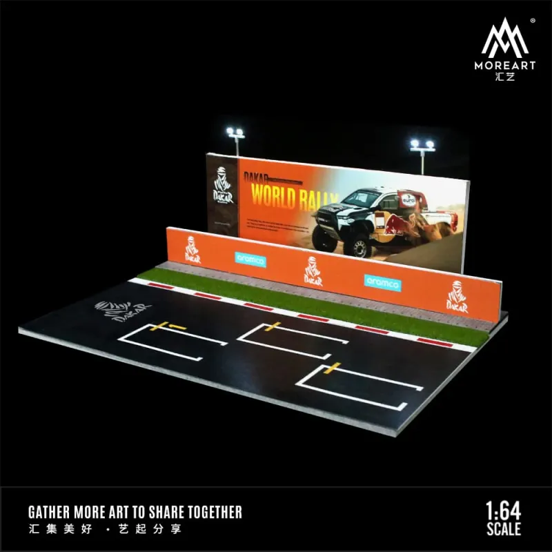 1:64 Black Box Diorama (MoreArt) - Diorama Dakar 1:64 Black Box Diorama (MoreArt) - Diorama Dakar